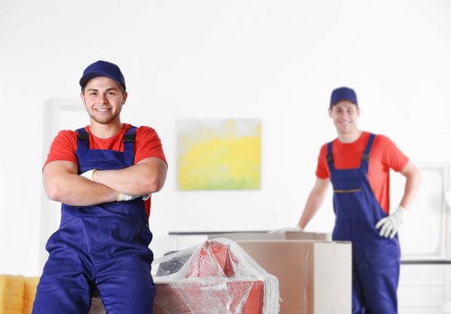 Secure Man And Van Elephant And Castle payment page illustration