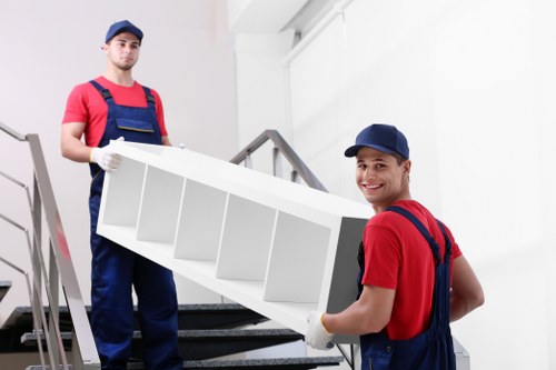 House removal team planning a move in Elephant And Castle