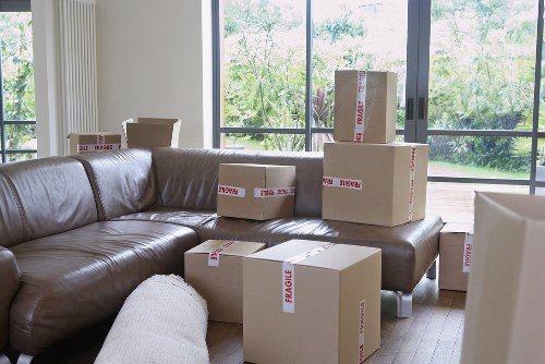 Careful loading of student furniture and luggage for local move