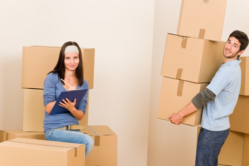 Elephant and Castle removal van used for commercial and residential moving jobs