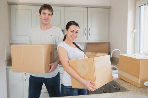 Business moving plan with access considerations for a commercial move in Elephant and Castle